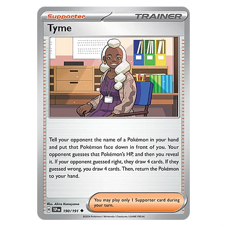 Tyme : SURGING SPARKS - 190/191