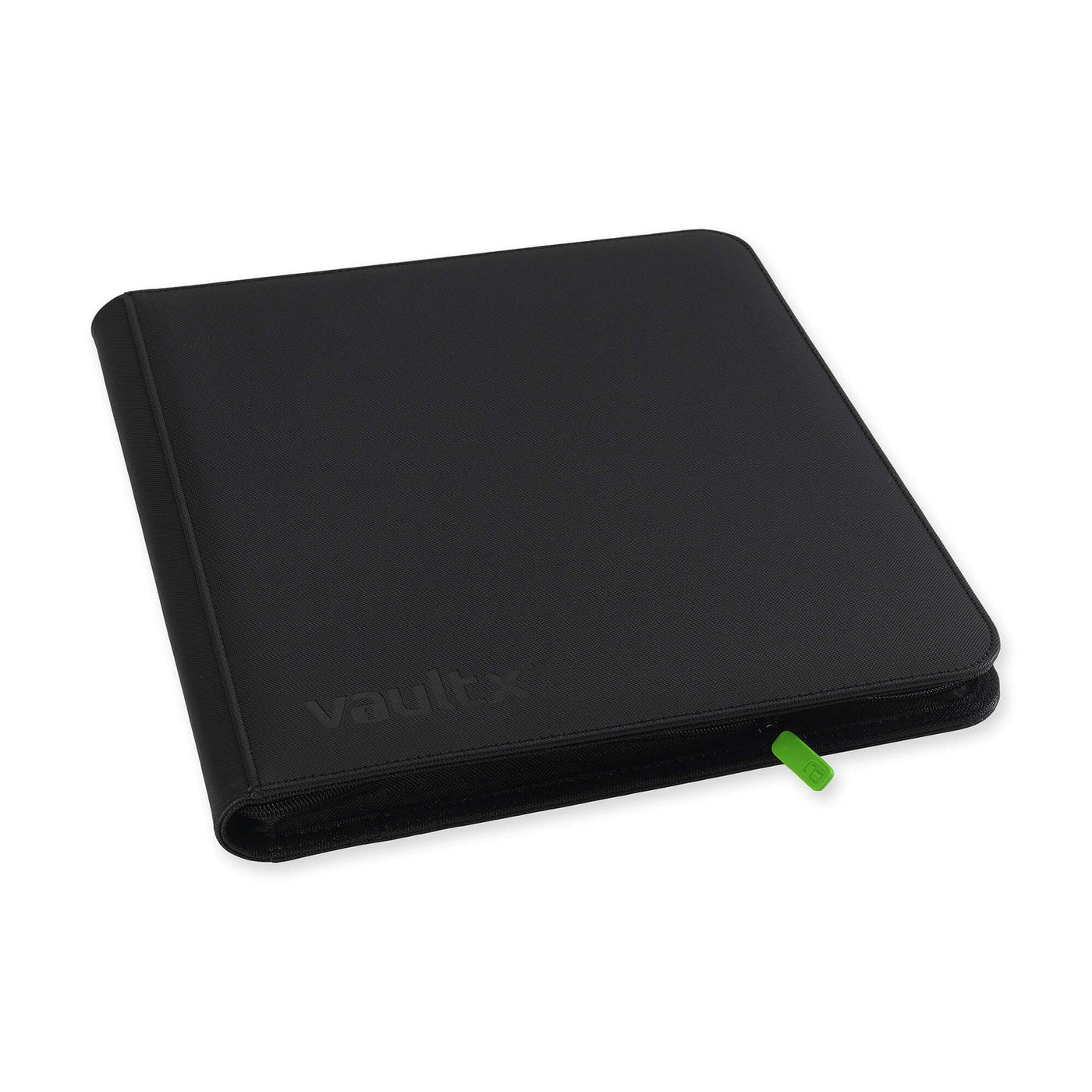 Vault X : 12-Pocket Exo-Tec Zip Binder XL (624 Cards) - Signature Black - Lockett Labs UK