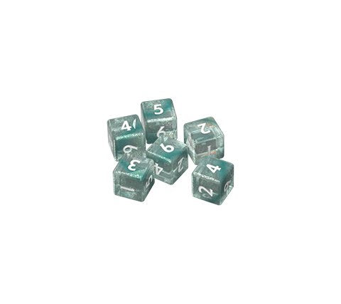 Azurite Sea Dice set