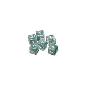 Azurite Sea Dice set