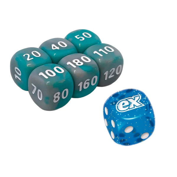 Stellar Crown Dice Set of 6 Plus Bonus Die