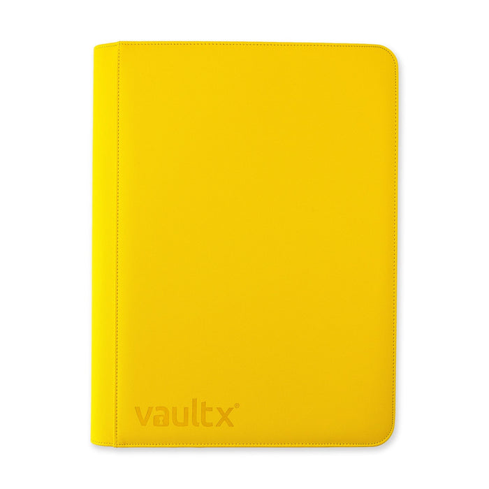 Vault X : 16-Pocket Exo-Tec Zip Binder XXL (1088 Cards) - Sunrise Yellow