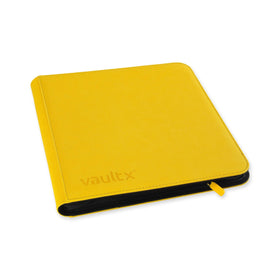 Vault X : 12-Pocket Exo-Tec Zip Binder XL (624 Cards) - Sunrise Yellow