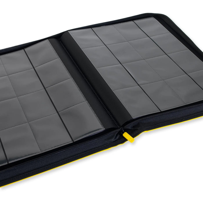 Vault X : 16-Pocket Exo-Tec Zip Binder XXL (1088 Cards) - Sunrise Yellow