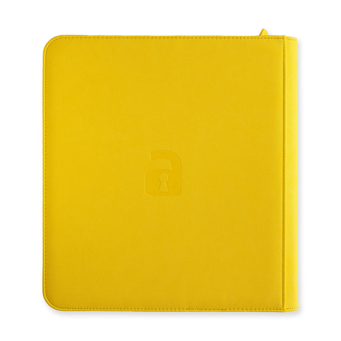 Vault X : 12-Pocket Exo-Tec Zip Binder XL (624 Cards) - Sunrise Yellow