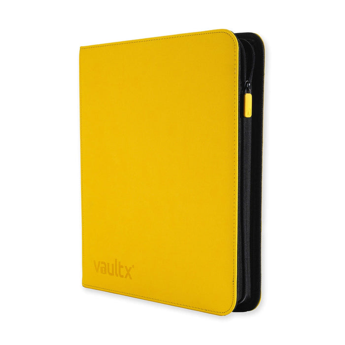 Vault X : 12-Pocket Exo-Tec Zip Binder - Sunrise Yellow