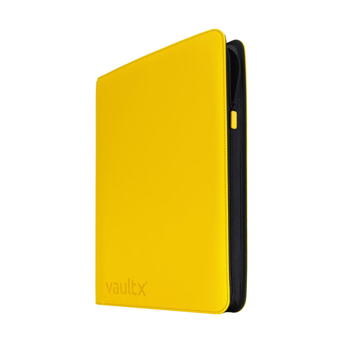 Vault X : 16-Pocket Exo-Tec Zip Binder XXL (1088 Cards) - Sunrise Yellow