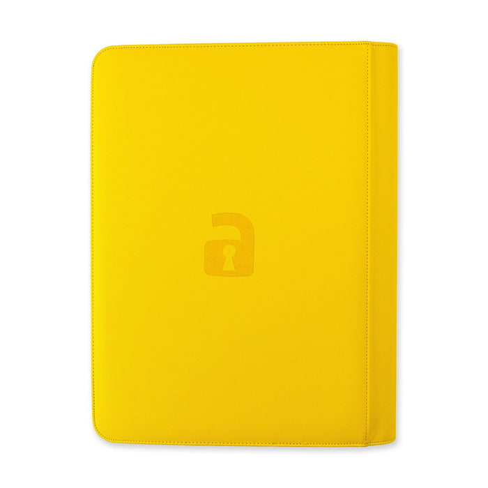 Vault X : 16-Pocket Exo-Tec Zip Binder XXL (1088 Cards) - Sunrise Yellow