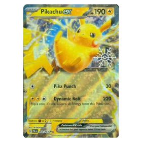 Pikachu ex : PROMO (Snowflake Stamp) - 063/193