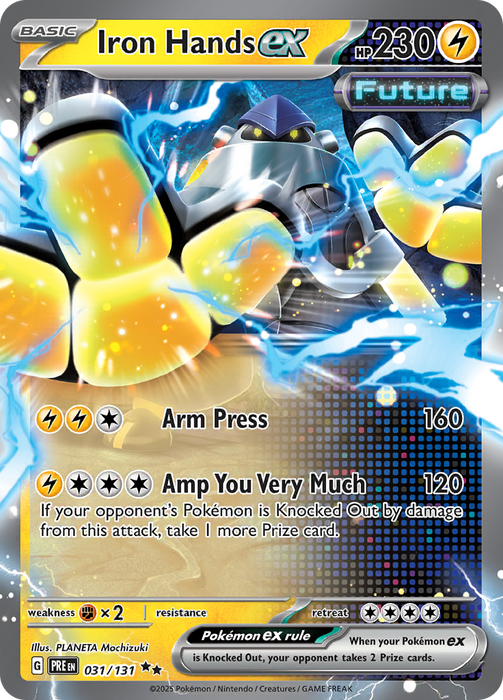 Iron Hands ex : PRISMATIC EVOLUTIONS - 031/131