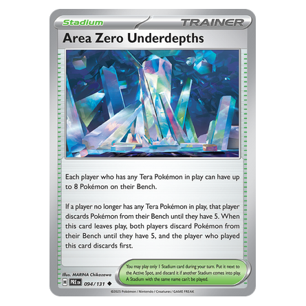 Area Zero Underdepths : PRISMATIC EVOLUTIONS - 094/131