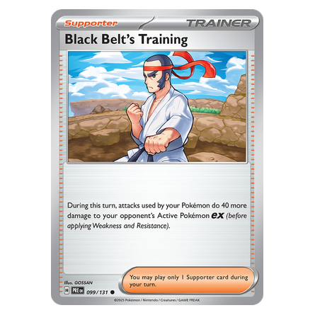 Black Belt's Training : PRISMATIC EVOLUTIONS - 099/131