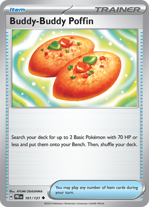 Buddy-Buddy Poffin : PRISMATIC EVOLUTIONS - 101/131 - Lockett Labs UK