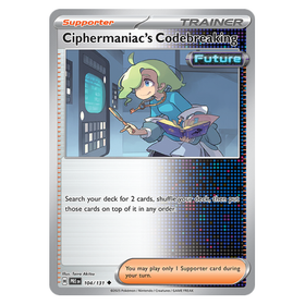 Ciphermaniac's Codebreaking : PRISMATIC EVOLUTIONS - 104/131