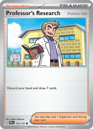 Professor's Research (Professor Oak) : PRISMATIC EVOLUTIONS - 122/131