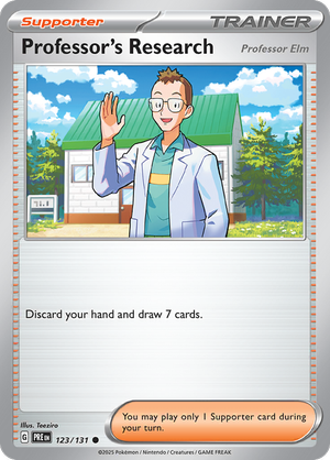 Professor's Research (Professor Elm) : PRISMATIC EVOLUTIONS - 123/131