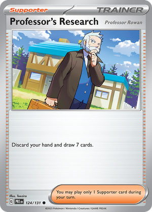 Professor's Research (Professor Rowan) : PRISMATIC EVOLUTIONS - 124/131