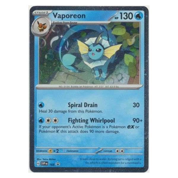 Vaporeon : PROMO (Holo) - SVP168