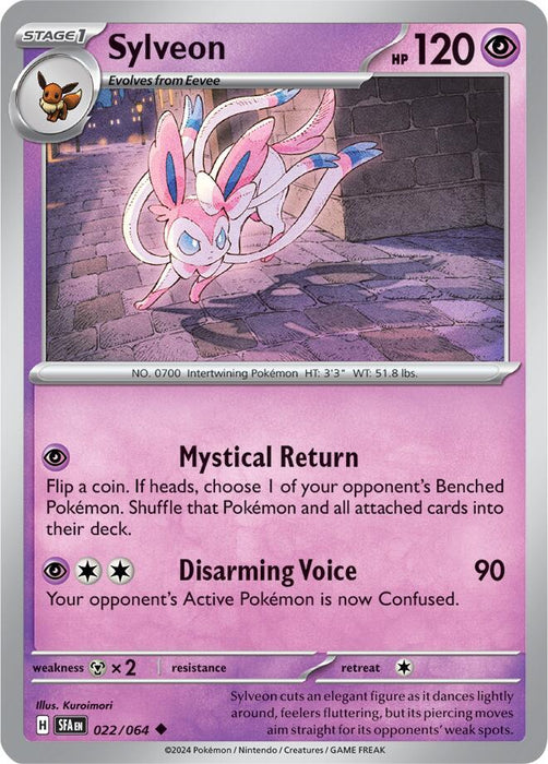 Sylveon : SHROUDED FABLE - 022/064