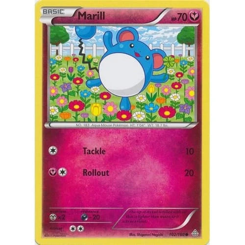 Marill : PRIMAL CLASH - 102/160