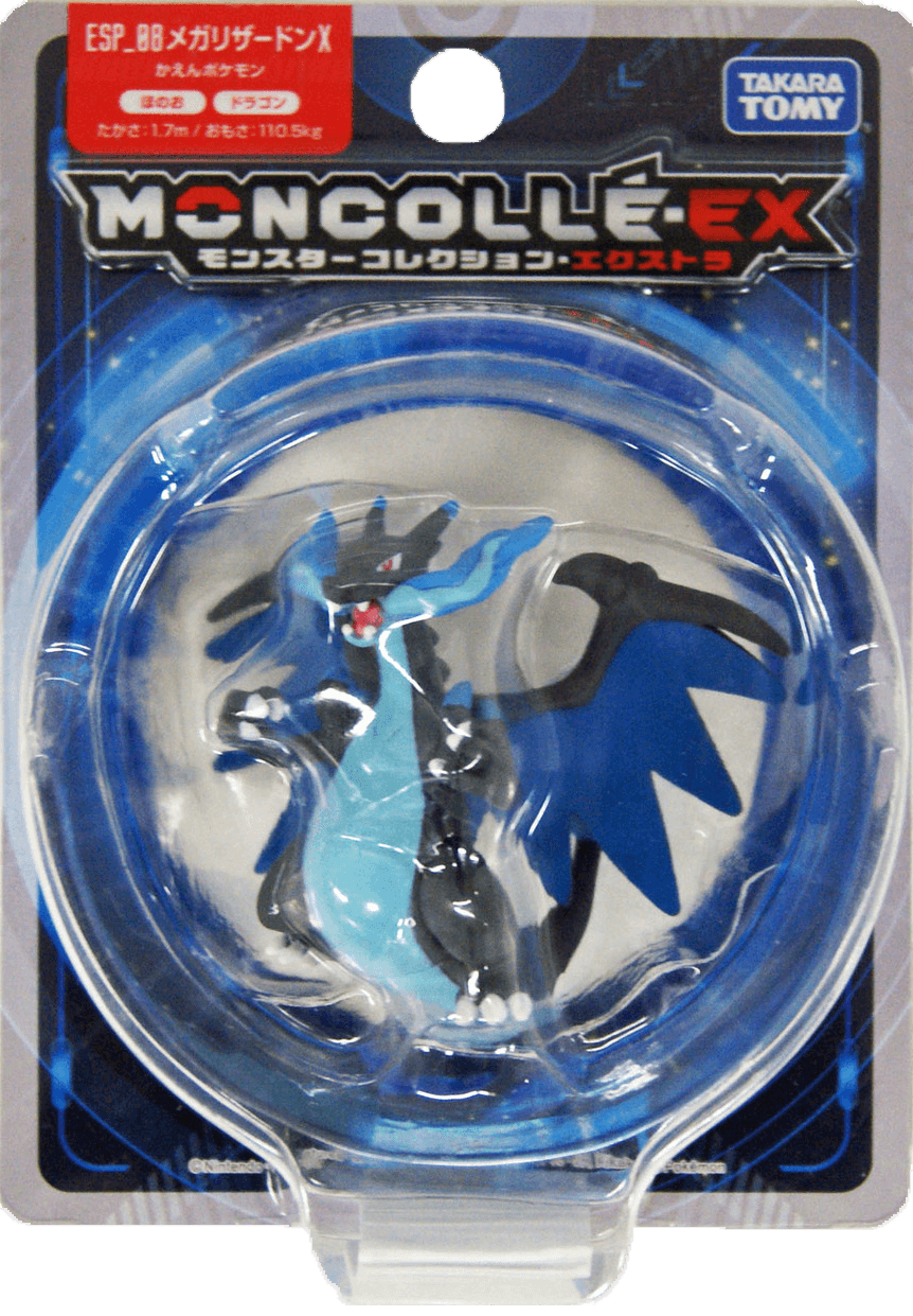 Pokemon Collection EX Moncolle Mega Charizard X Figure - Lockett Labs UK