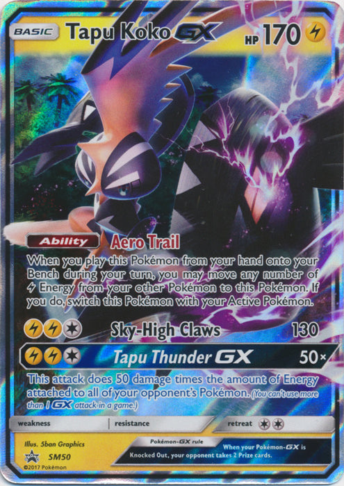 Tapu Koko GX : PROMO - SM50