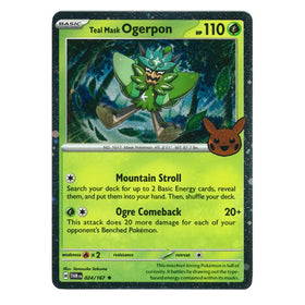 Teal Mask Ogerpon : TRICK OR TRADE 2024 (Holo) - 024/167