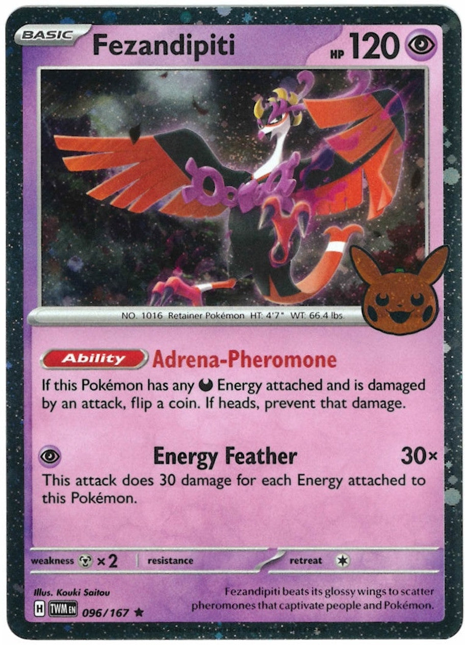 Fezandipiti : TRICK OR TRADE 2024 (Holo) - 096/167 - Lockett Labs UK