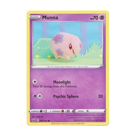 Munna : SWORD & SHIELD BASE - 087/202