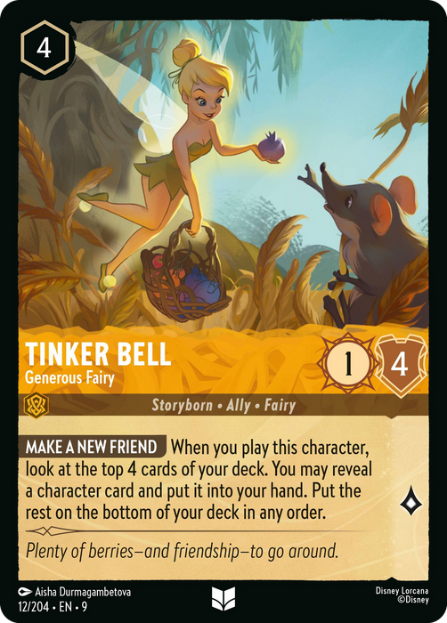 Tinker Bell : Generous Fairy - 12/204