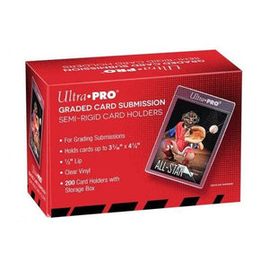 Ultra Pro : Semi-Rigid 1/2" Lip Sleeves - 200ct