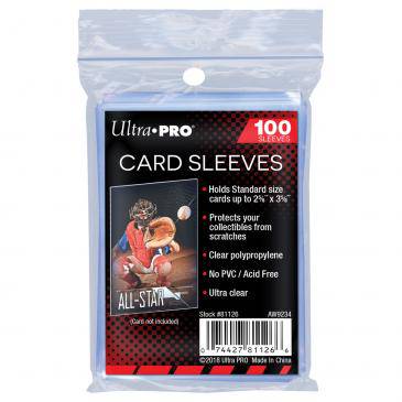 Ultra Pro : Storesafe Card Sleeves - Standard (100ct) - Lockett Labs UK