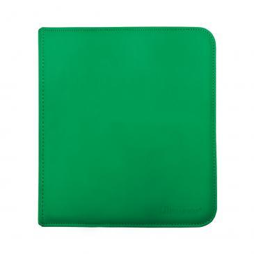 Ultra Pro : Vivid 12 Pocket Zippered Pro Binder - Green - Lockett Labs UK