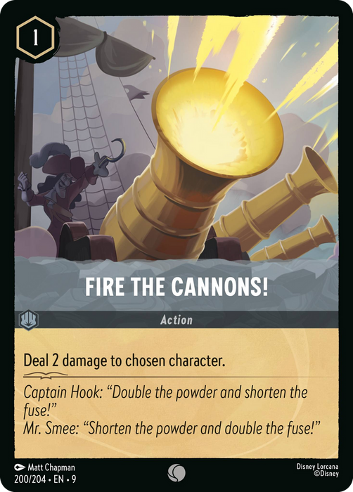 Fire the Cannons! - 200/204
