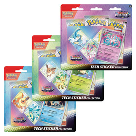 Pokemon : Prismatic Evolutions Tech Sticker Collection