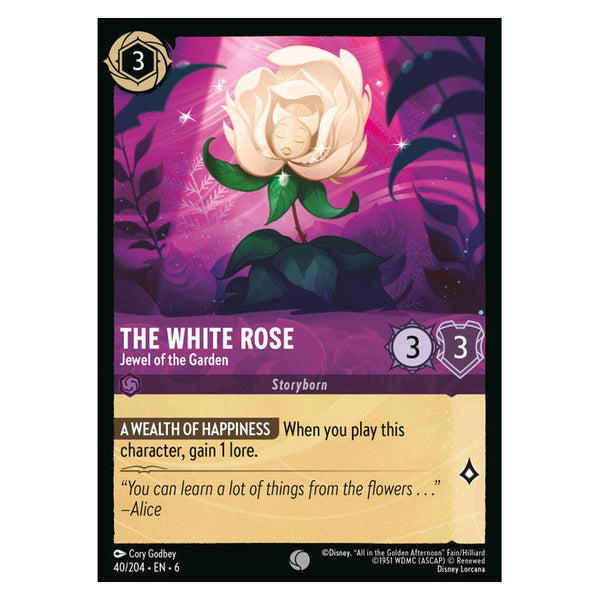 White Rose : Jewel of the Garden - 40/204
