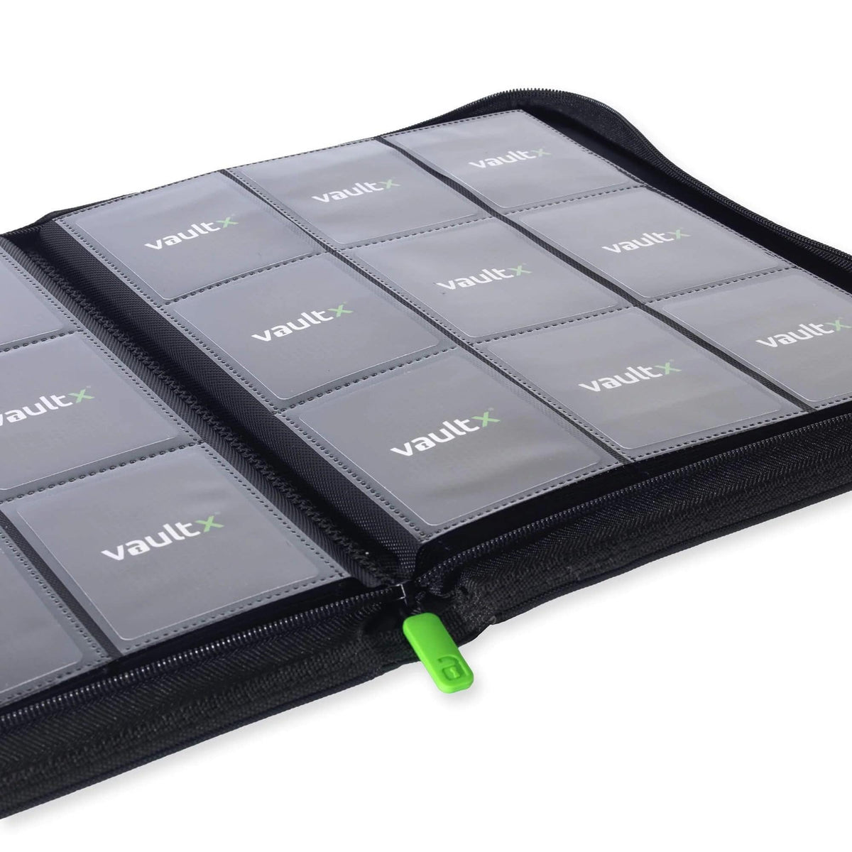 Vault X : 9-Pocket Exo-Tec Zip Binder - Signature Black - Lockett Labs UK