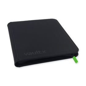Vault X : 9-Pocket Exo-Tec Zip Binder - Signature Black - Lockett Labs UK