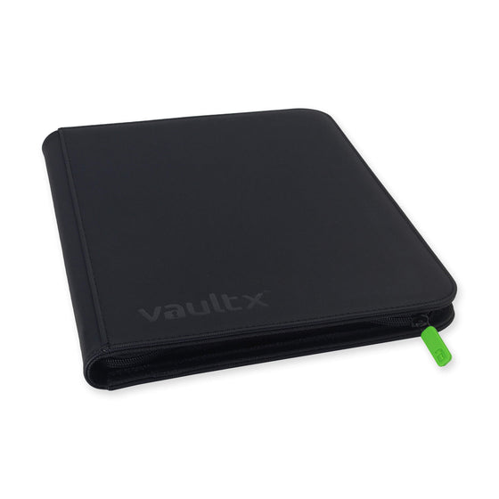 Vault X : 9-Pocket Exo-Tec Zip Binder - Signature Black - Lockett Labs UK
