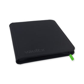 Vault X : 9-Pocket Exo-Tec Zip Binder - Signature Black