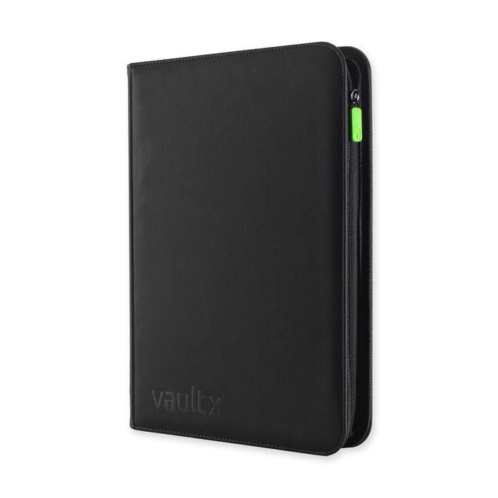 Vault X : 9-Pocket Exo-Tec Zip Binder - Signature Black