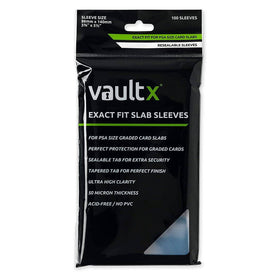 Vault X : Graded Card Slab Sleeves - Exact Fit PSA - (100ct)