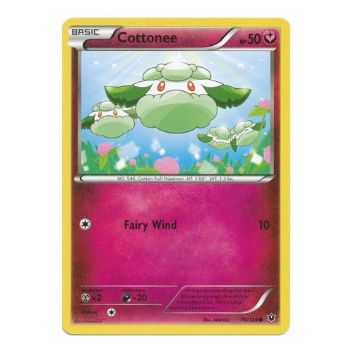 Cottonee : FATES COLLIDE - 70/124