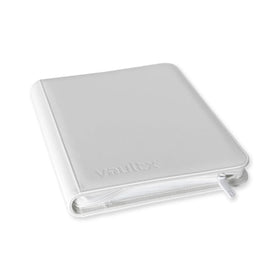 Vault X : 9-Pocket Exo-Tec Zip Binder - White Edition