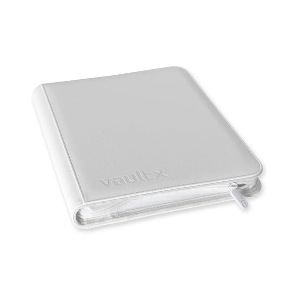 Vault X : 9-Pocket Exo-Tec Zip Binder - White Edition