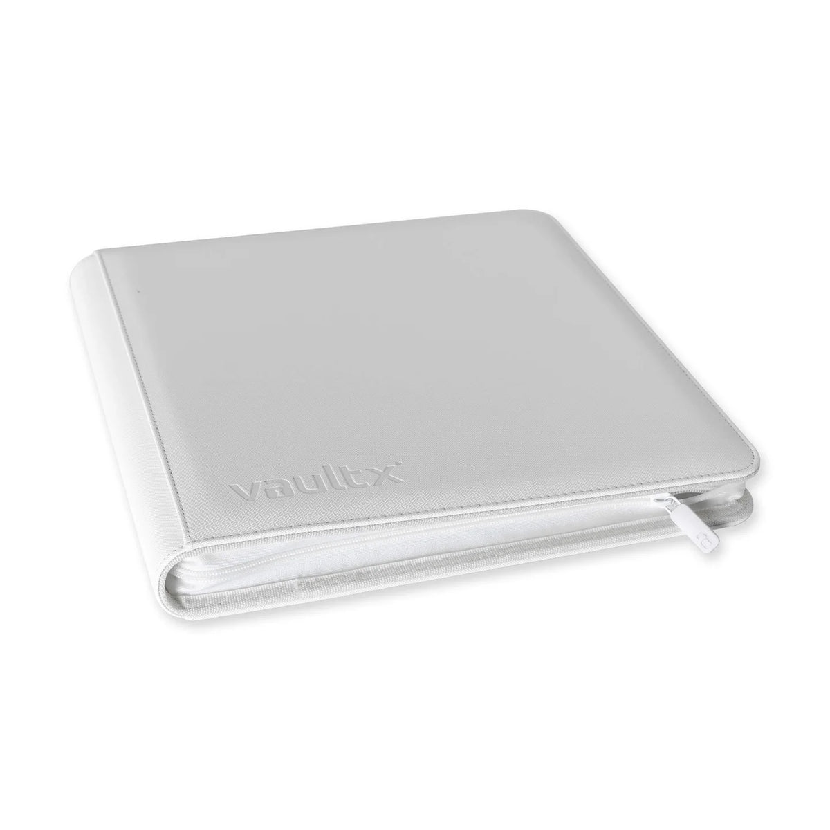 Vault X : 12-Pocket Exo-Tec Zip Binder - White Edition - Lockett Labs UK