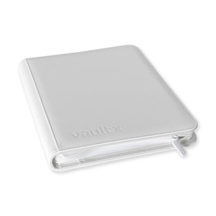 Vault X : 9-Pocket Exo-Tec Zip Binder - White Edition