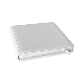 Vault X : 12-Pocket Exo-Tec Zip Binder - White Edition