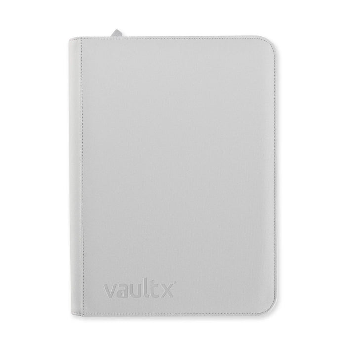 Vault X : 9-Pocket Exo-Tec Zip Binder - White Edition