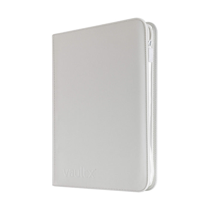 Vault X : 9-Pocket Exo-Tec Zip Binder - White Edition